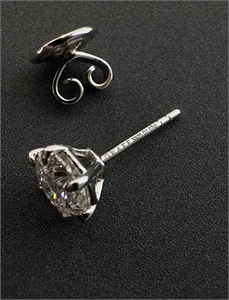 Серьги GRAFF 3 ct Серебро 925 п 169679