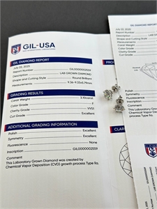 Серьги GRAFF 3 ct Серебро 925 п 169679