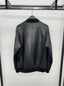 Куртка SR со вставками кожи крокодила 169870