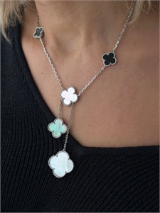 Серьги Van Cleef 3 мотива 170323