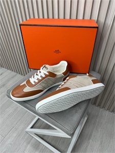 Текстильные кеды  HERMES со вставками из натуральной кожи 171539