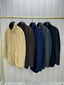 Шерстяное пальто с меховой подкладкой LP 171594