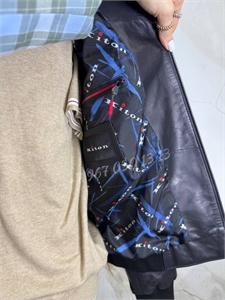 Кожаная куртка KITON 172701