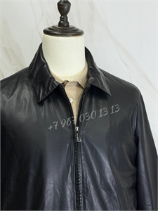 Кожаная Ккуртка Franck Nomani со вставками кожи крокодила 172718