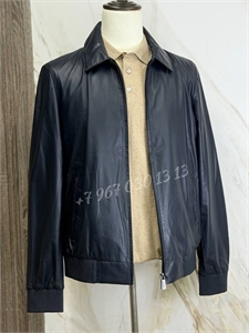 Кожаная куртка Franck Nomani со вставками кожи крокодила 172726