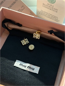 Серьги MIU MIU 174158