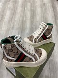 Высокие Кеды Gucci 8962 - фото 77586