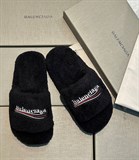 Сланцы на меху Balenciaga 55809 - фото 83684